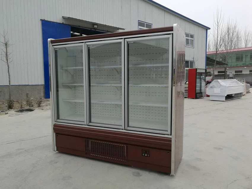 Commercial Fruit Cooler Showcase Fridge Multi Deck