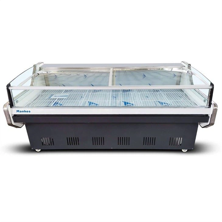 Supermarket Top Sliding Open Tempered